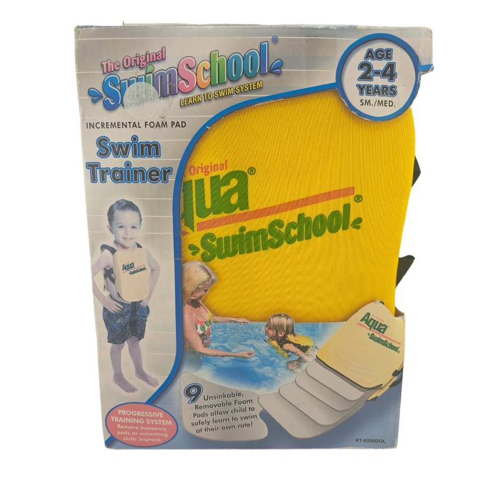 Aqua Leisure The Original Swim School Yellow Swim Trainer Sm/Med